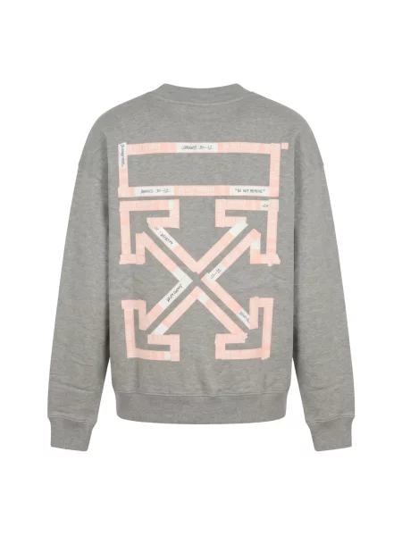 Bluza Off-white biznesowa z logo biała