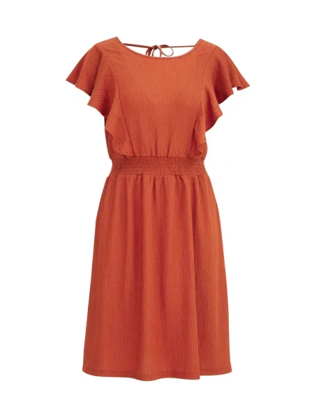 WE Fashion Rochie închis portocaliu