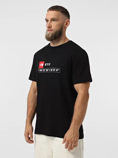 Футболка The North Face чорний