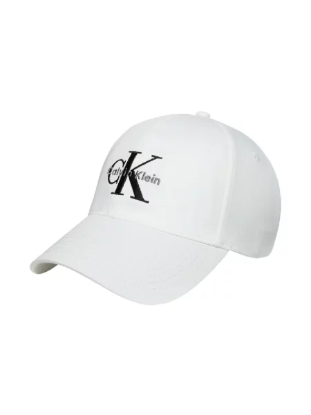 Calvin Klein czapka z daszkiem biała