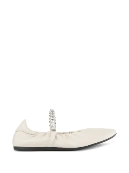 Bőr pántos balerina Jimmy Choo