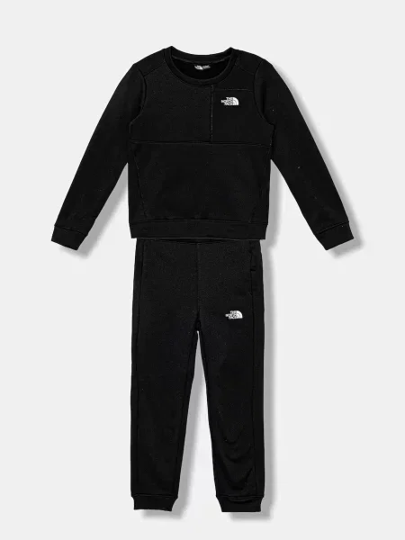 The North Face Detská tepláková súprava KID TNF PERFORMANCE FLEECE SET čierna