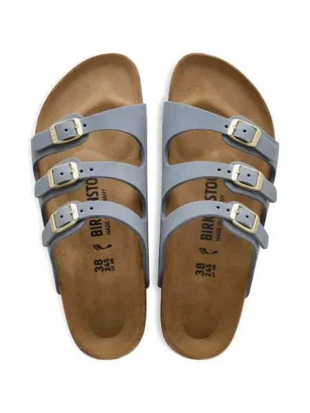 Remenčić sandale Birkenstock sa kopčom siva