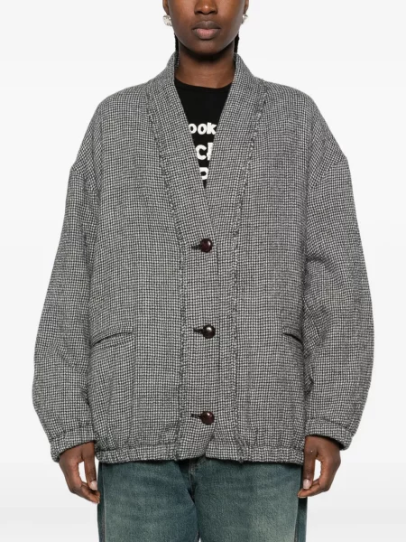 Cardigan R13 cu model pepito negru