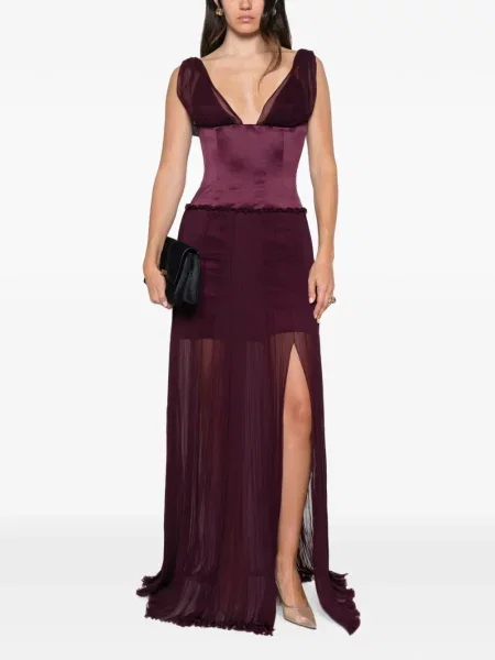 Rochie maxi Ermanno Scervino violet