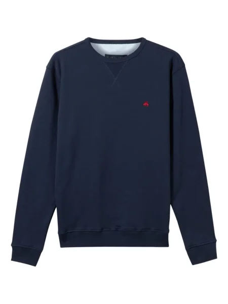 Mikina Brooks Brothers s výšivkou modrá