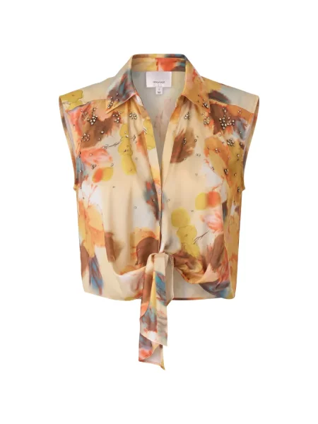 Top Cinq A Sept cu model floral cu imagine