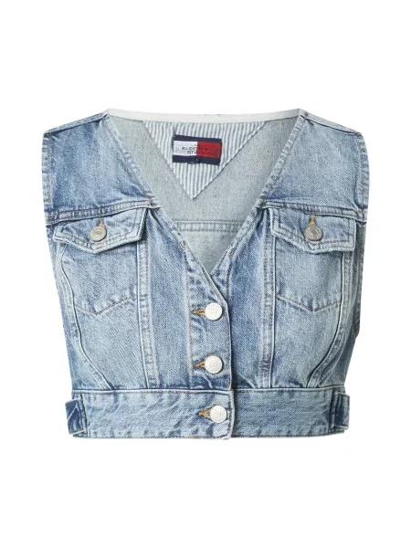 Tommy Jeans Top denim albastru