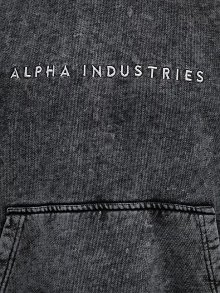 Свитер Alpha Industries с автографом