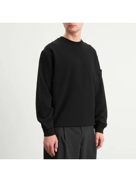 Bluza nierozpinana Stone Island czarna