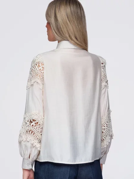 Bluza Ombre plava