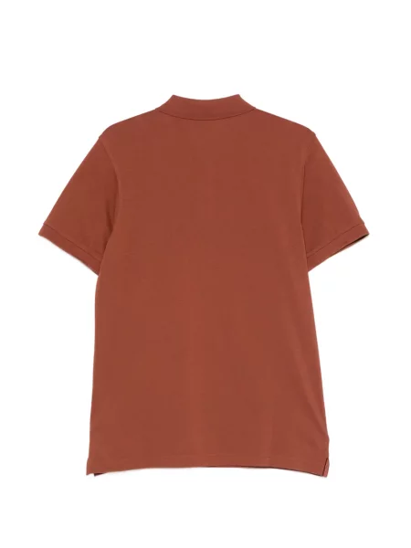 Scurt tricou polo Sunspel maro