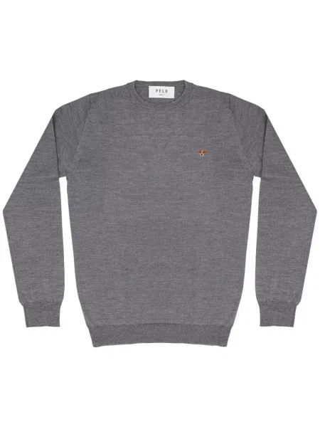Pulover Pelo Foundation gri