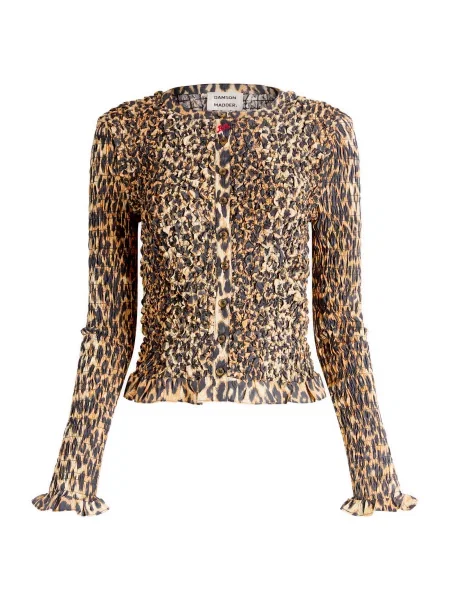 Sweter Damson Madder w panterkę