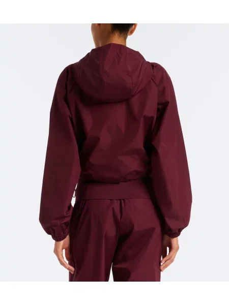 Geacă Adidas By Stella Mccartney cu glugă cu autograf