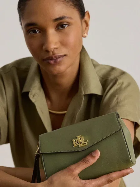 Lauren Ralph Lauren сумка крос-боді шкіряна