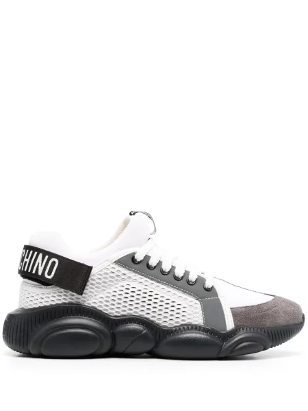 Sneakerși Moschino cu autograf