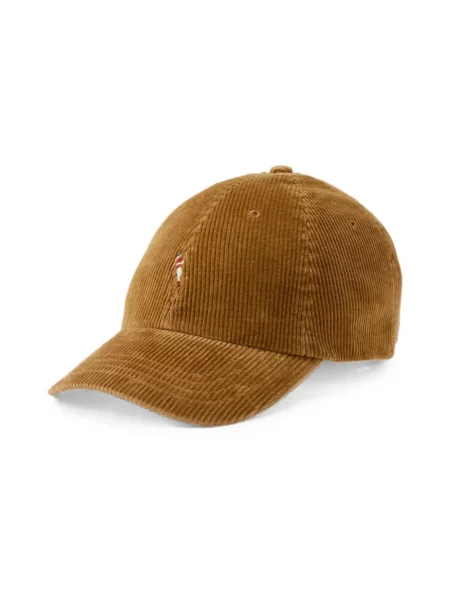 Czapka z daszkiem Polo Ralph Lauren z logo beżowa