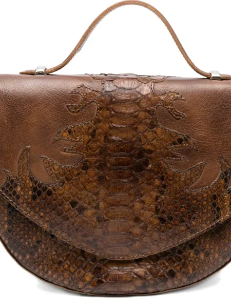 Geantă messenger La Bottega Di Lisa maro
