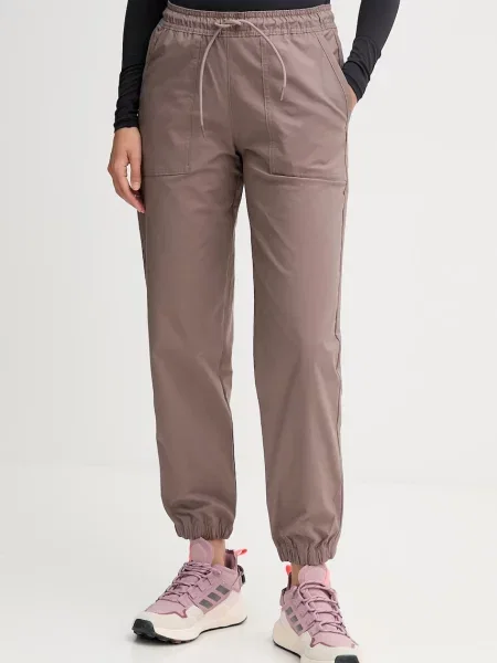 Columbia pantaloni ROC Ripstop maro
