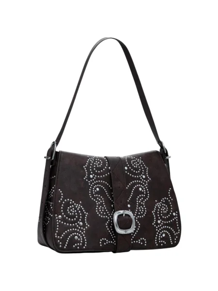 Geanta crossbody Desigual maro