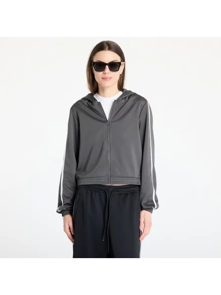 Urban Classics Sportovní bunda džínová / tmavě šedá
