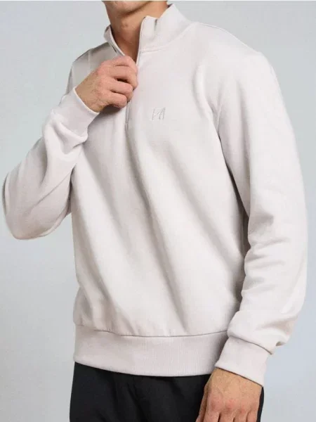 Sinsay Mikina basic béžová