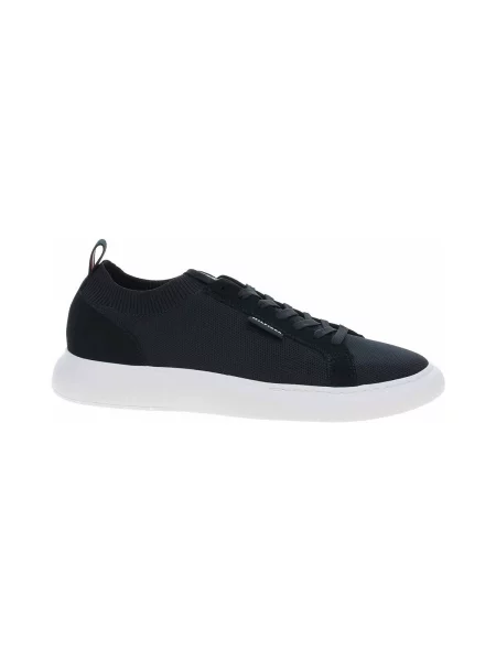 Tommy Hilfiger Sneakersy Light Cupsole Knit Seasonal Tmavomodrá modré