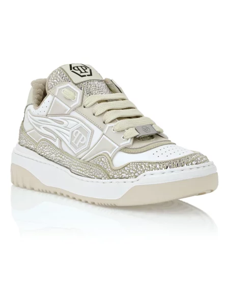 Sneakersy Philipp Plein beżowe