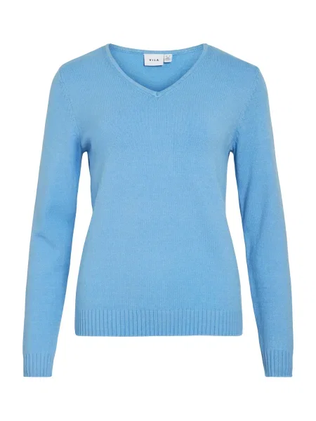 VILA Pulover VIRil azuriu