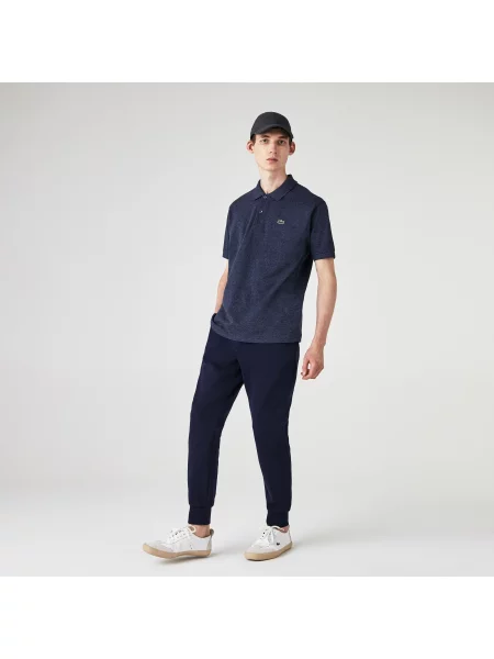 Поло Lacoste синее