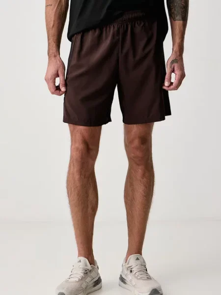 Adidas Performance szorty sportowe Essentials brązowe