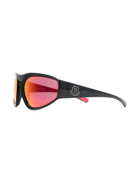 Saulės akiniai Moncler Eyewear juoda
