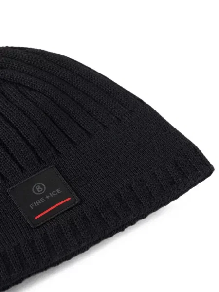 Căciulă Bogner Fire+ice tricotate negru