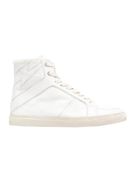 Sneakersy Zadig & Voltaire skórzane białe