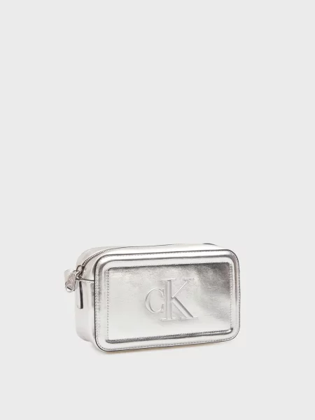 Сумка Calvin Klein серебряная