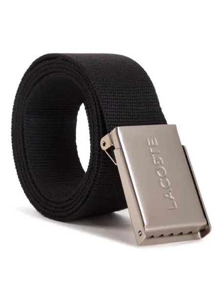 Колан Lacoste черно