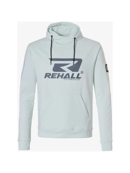 Bluza z kapturem Rehall NEILL-R biało-szara S biała