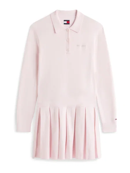 Tommy Jeans Rochie tricotat roz