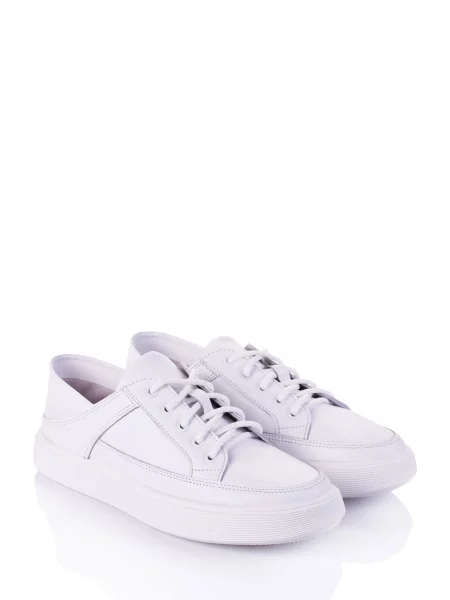 Кожаные кеды Marco Piero белые