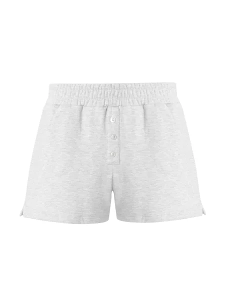 TOPSHOP Hlače JULES melange siva