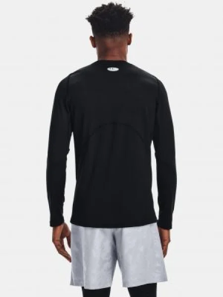 Tričko Under Armour UA CG Armour Fitted Crew-BLK biela