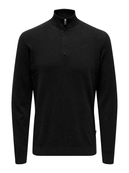 Only & Sons Pulover ONSLOUI' negru