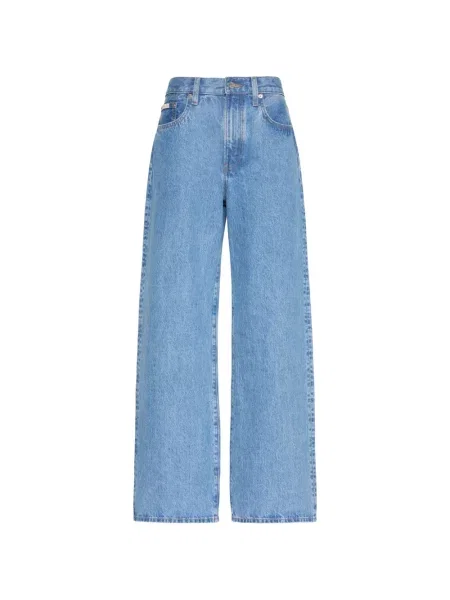 Blugi Calvin Klein cu 5 buzunare albastru