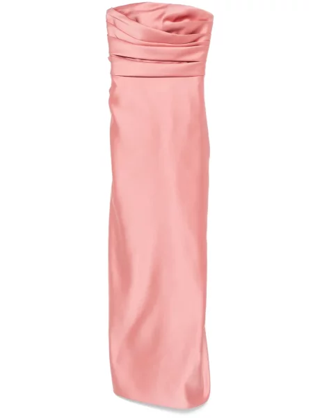 Rochie Elie Saab cu model floral roz