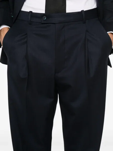 Pantaloni Medeea plisate albastru