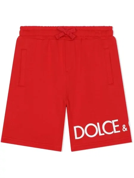 Szorty dziecięce Dolce And Gabbana czerwone