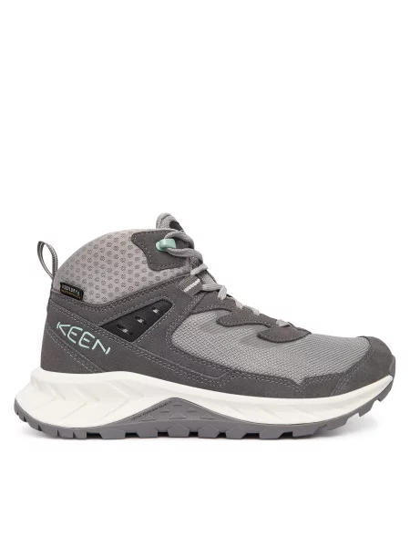 Trekking čevlji Keen Hightrail Mid Wp siva