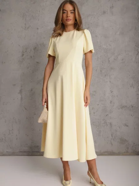 Rochie Nessesha galbenă