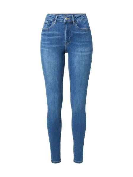 VILA Jeans VISARAH denim albastru